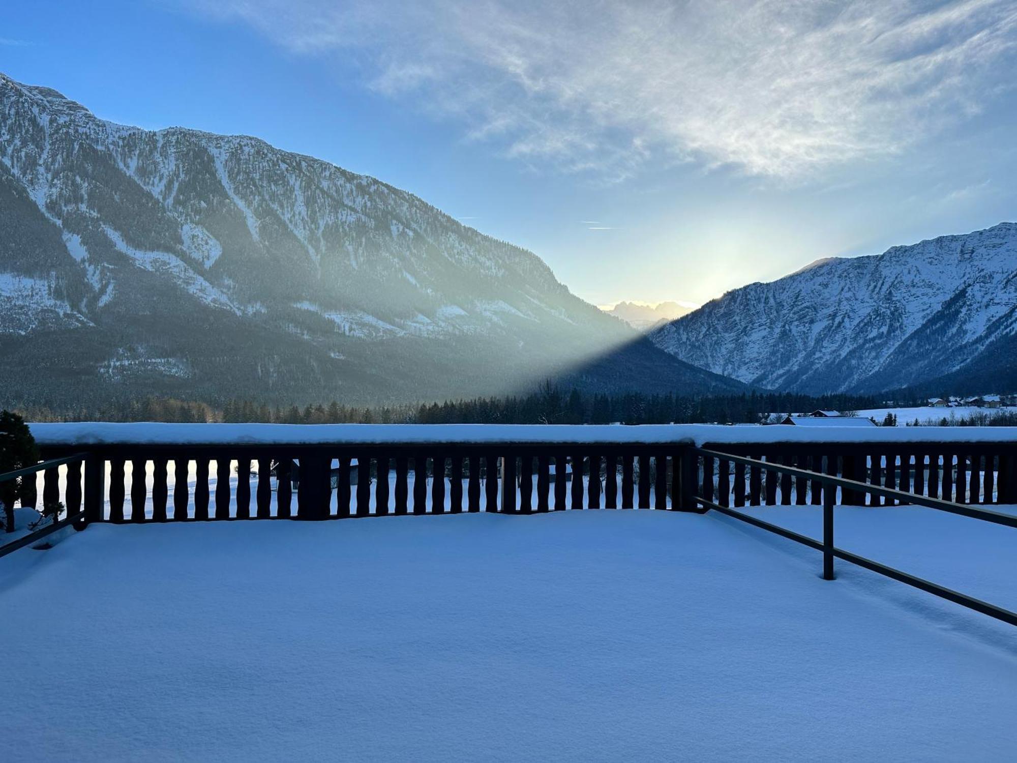 Das Alpenzeit Appartement Mit Just Private Terrasse (Adults Only) Bad Aussee Exterior foto